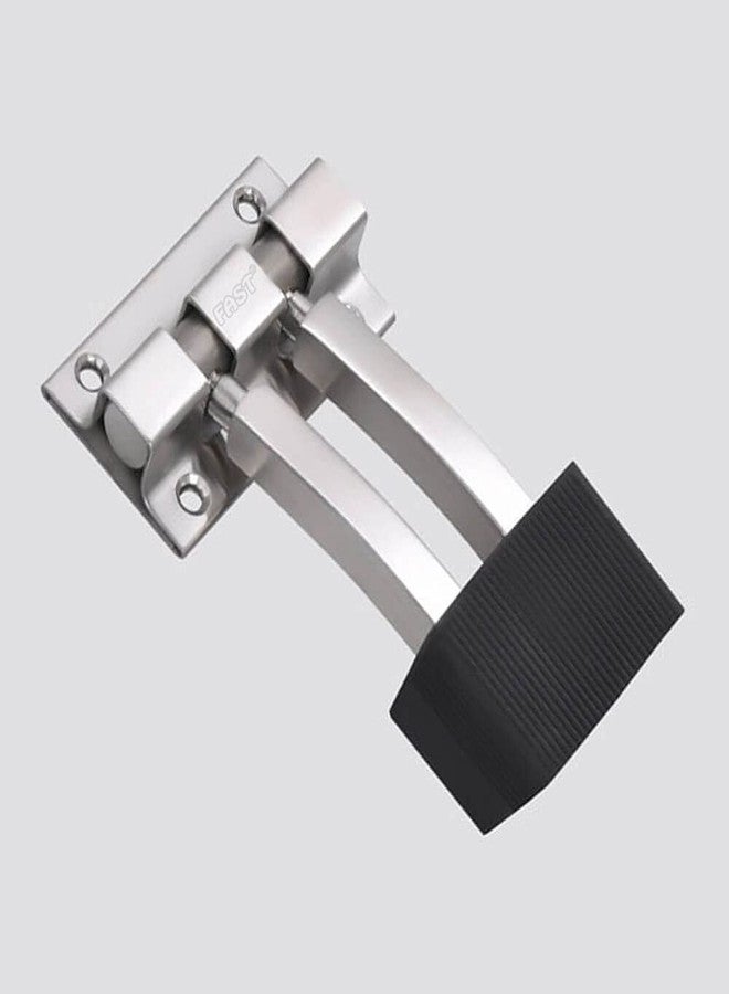 فاست سدادة باب مربعة ثقيلة من الفولاذ المقاوم للصدأ FAST DSS02 مقاس 4 بوصات لإيقاف الباب للمنزل والمكتب (قطعتان) - Image 3